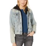 Denim Jacket with Hood