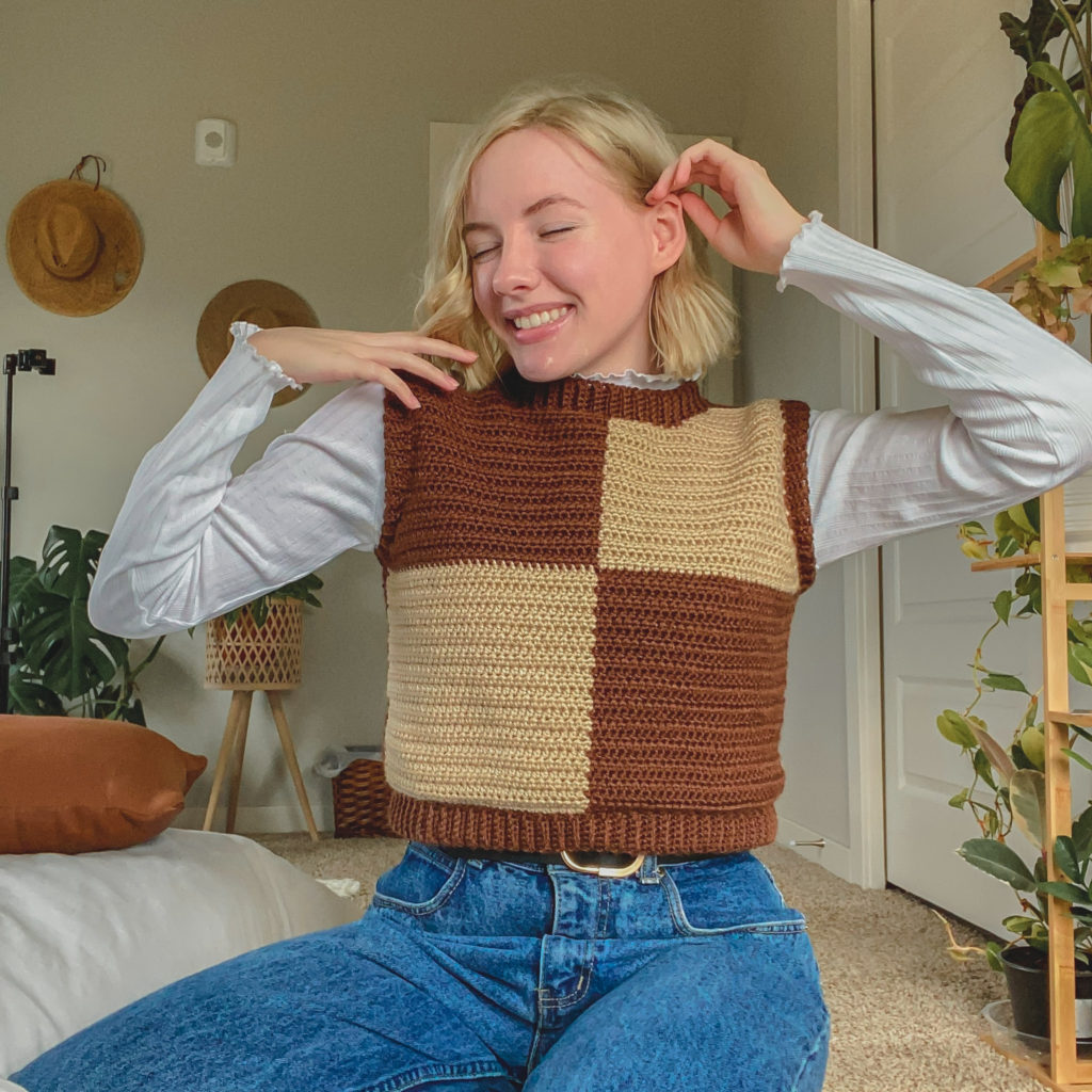 how to crochet a sweater vest