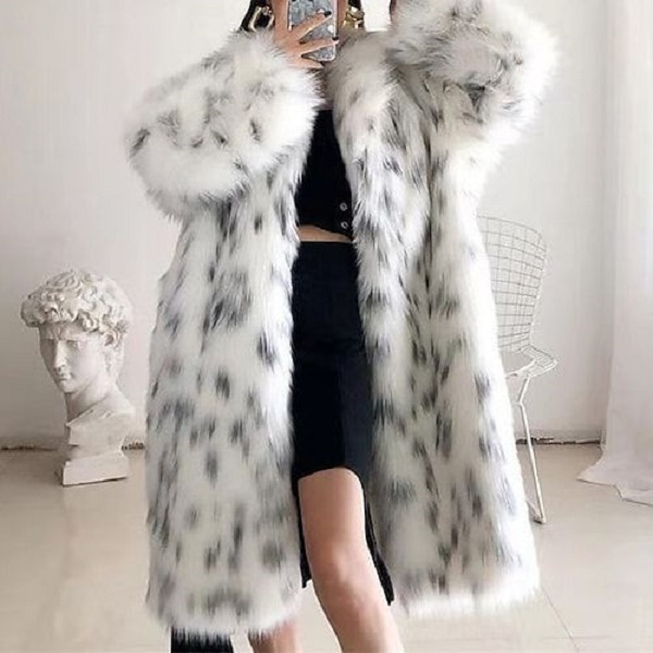 Learn how to clean a faux fur coat properly