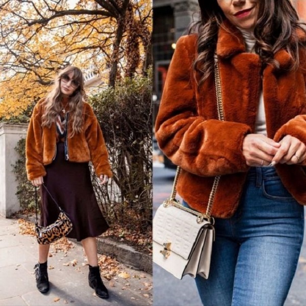 Discover the latest trends with faux fur jackets