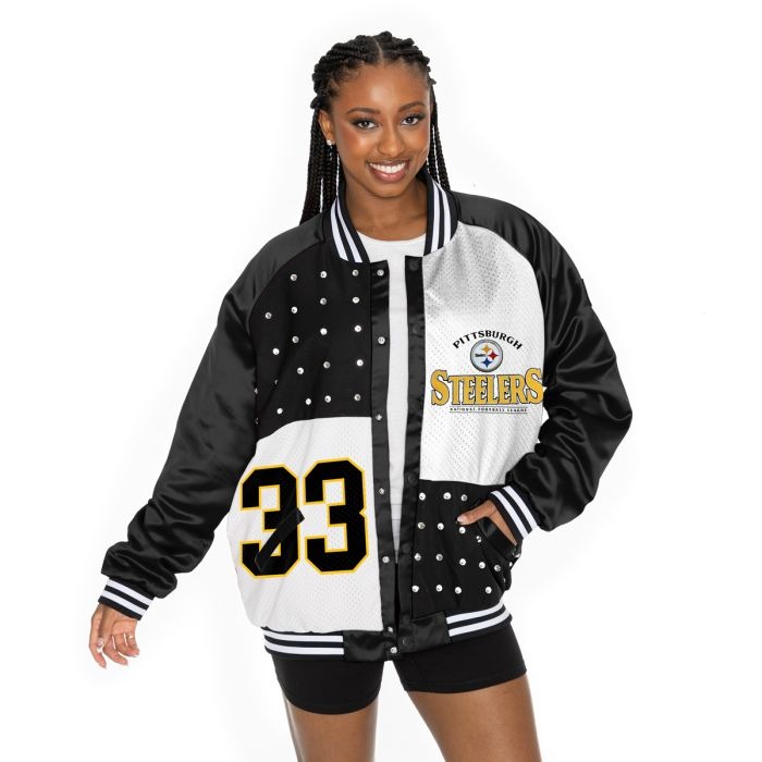 varsity bomber jacket