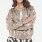 satin bomber jacket