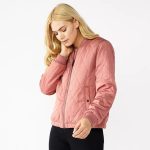 quilted bomber jacket