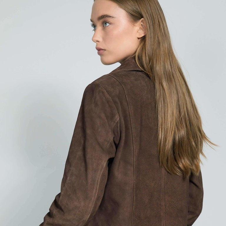 suede bomber jacket