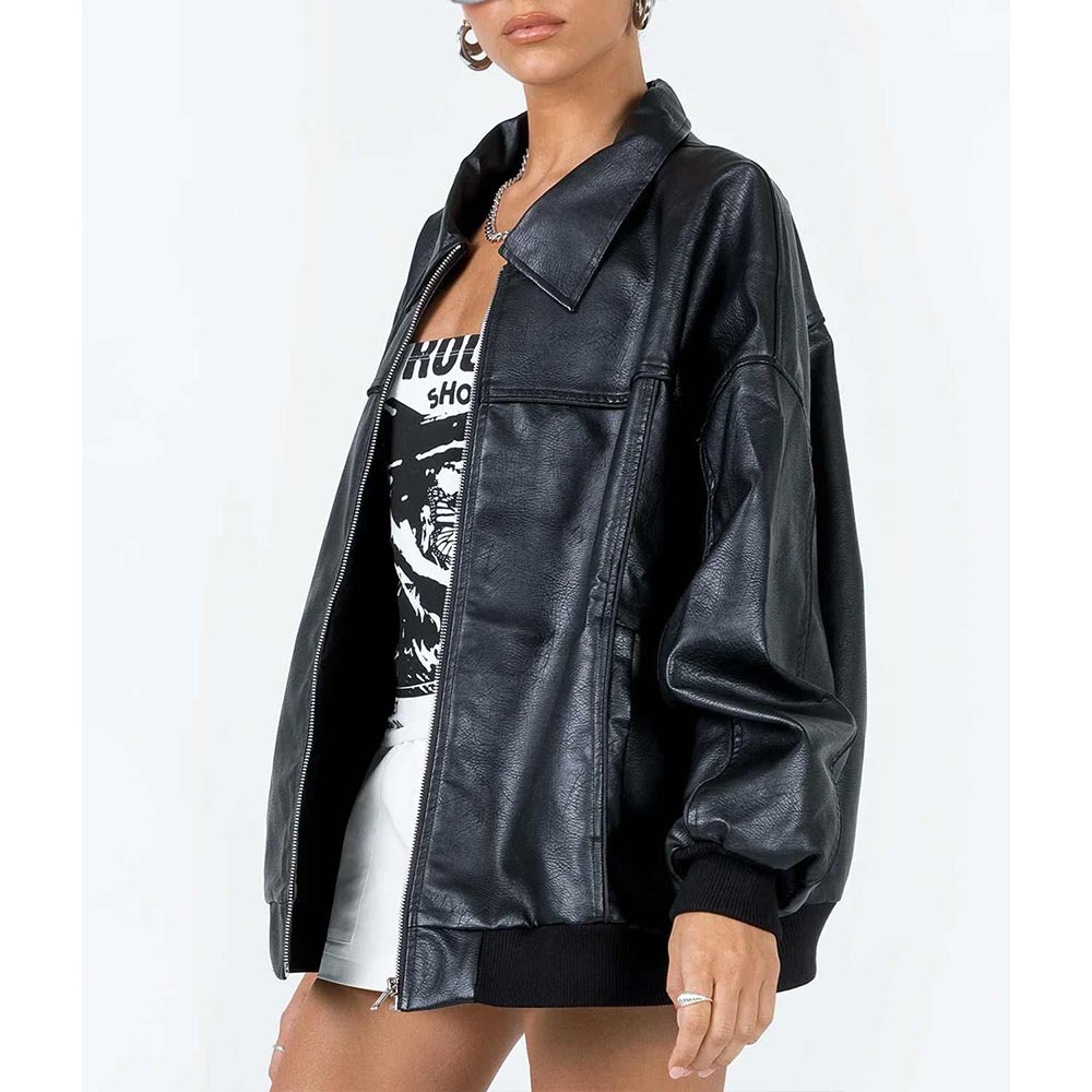 oversized bomber jacket