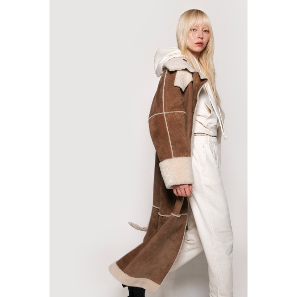 shearling coat