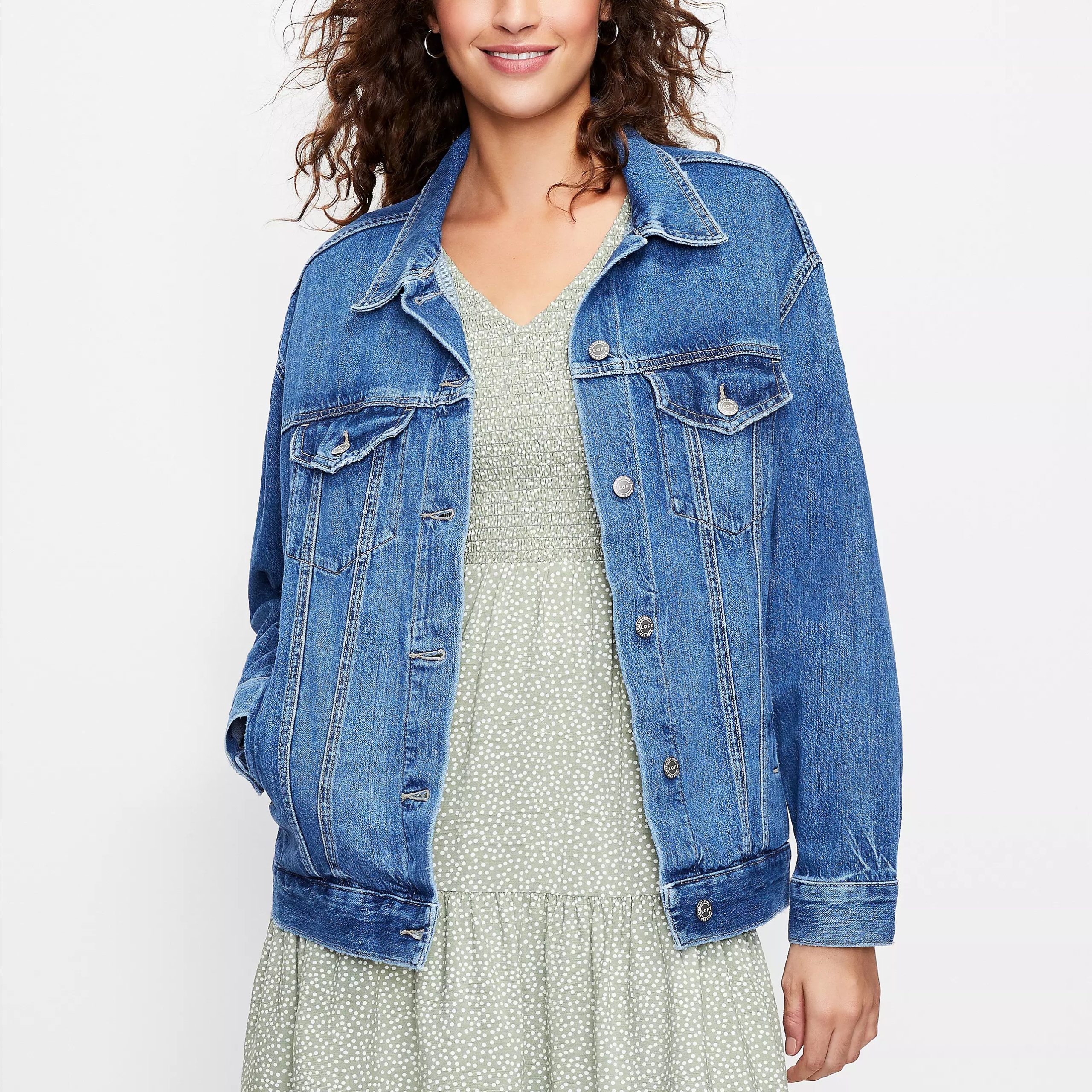 oversized denim jacket
