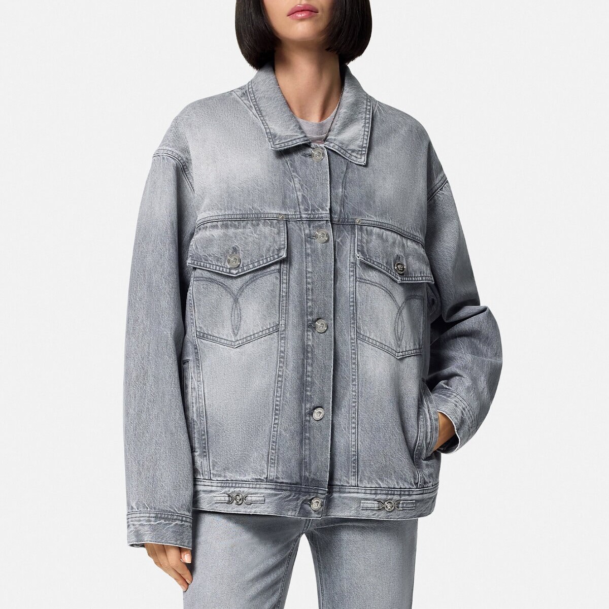 oversized denim jacket