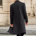 black trench coat