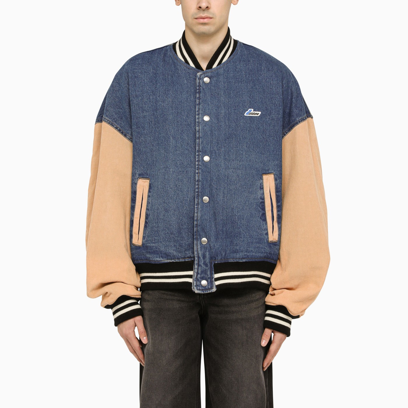 denim bomber jacket