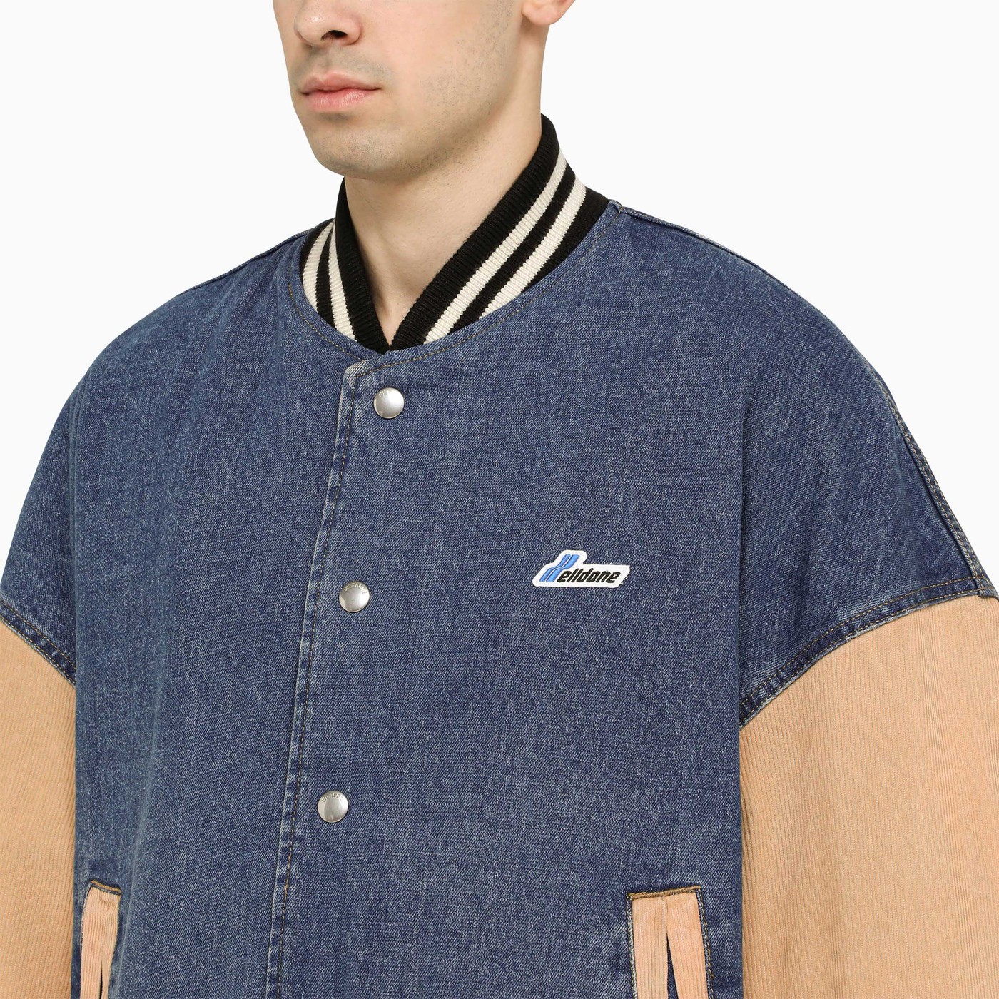 denim bomber jacket