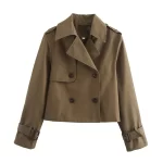 short trench coat women