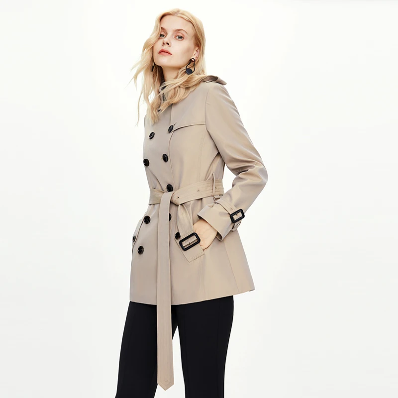 short trench coat women
