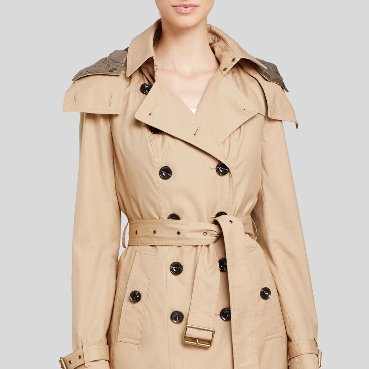 trench coat with hood