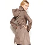 trench coat with hood