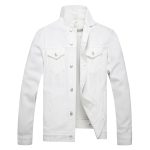 white denim jacket