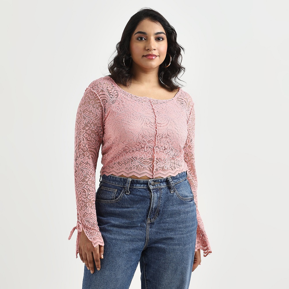 plus size crop top