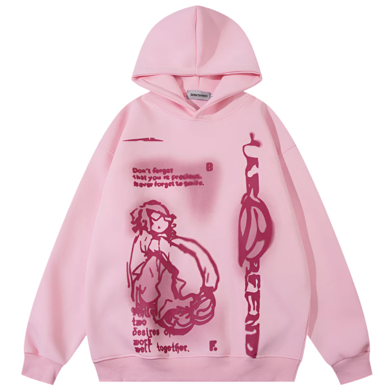 y2k-hoodie-pink